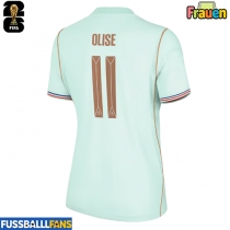 Frankreich Michael Olise #11 Auswärtstrikot Frauen EM 2024 Kurzarm